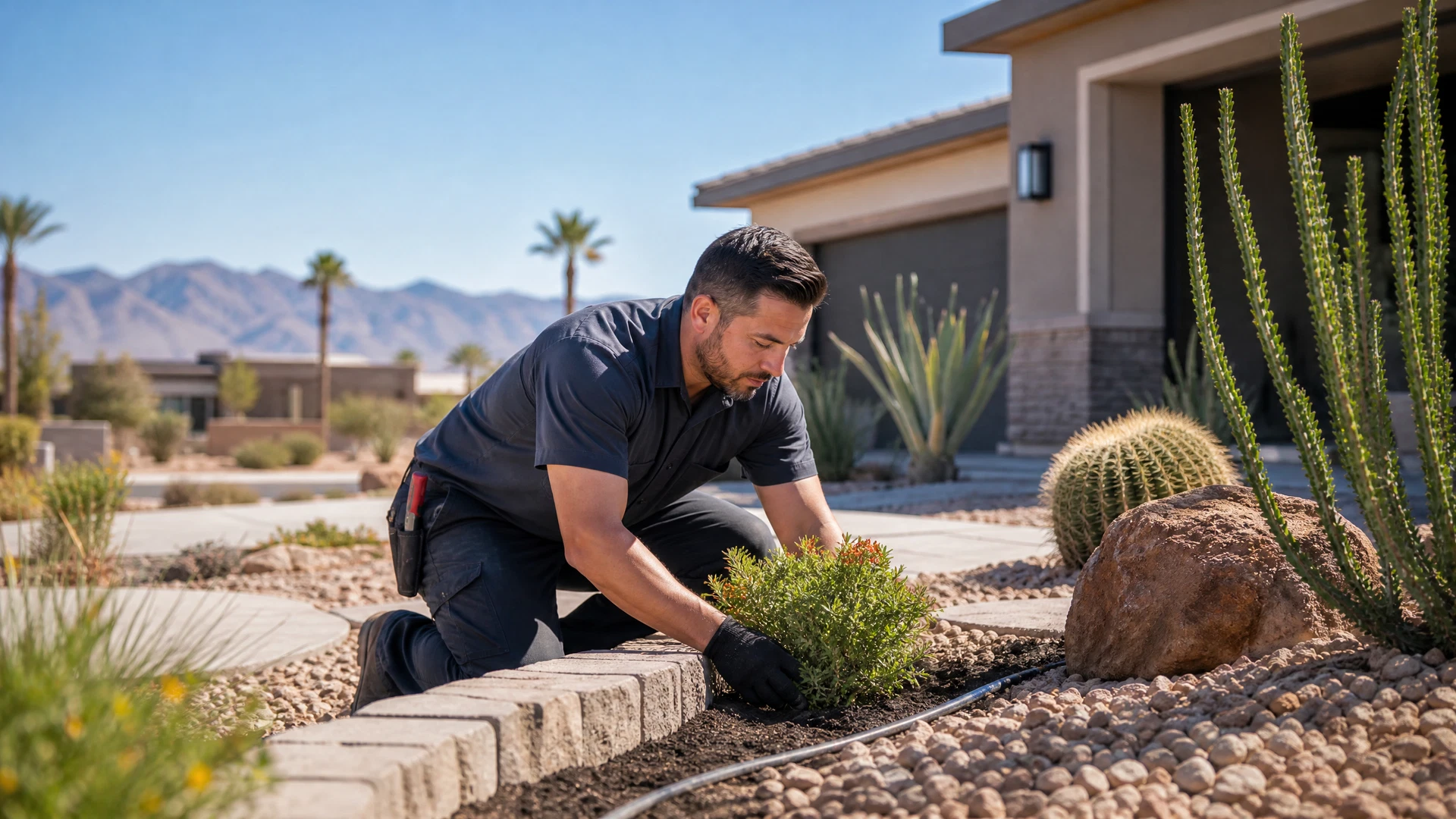Landscaping Marketing: Desert Xeriscaping and Backyard Projects